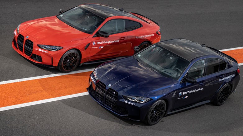 BMW M3 Competition i BMW M4 Competition na Torze Silesia Ring