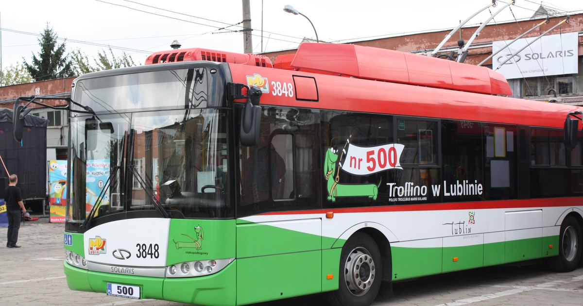 Solaris Trollino 2 - trolejbus dla komunikacji miejskiej w Lublinie