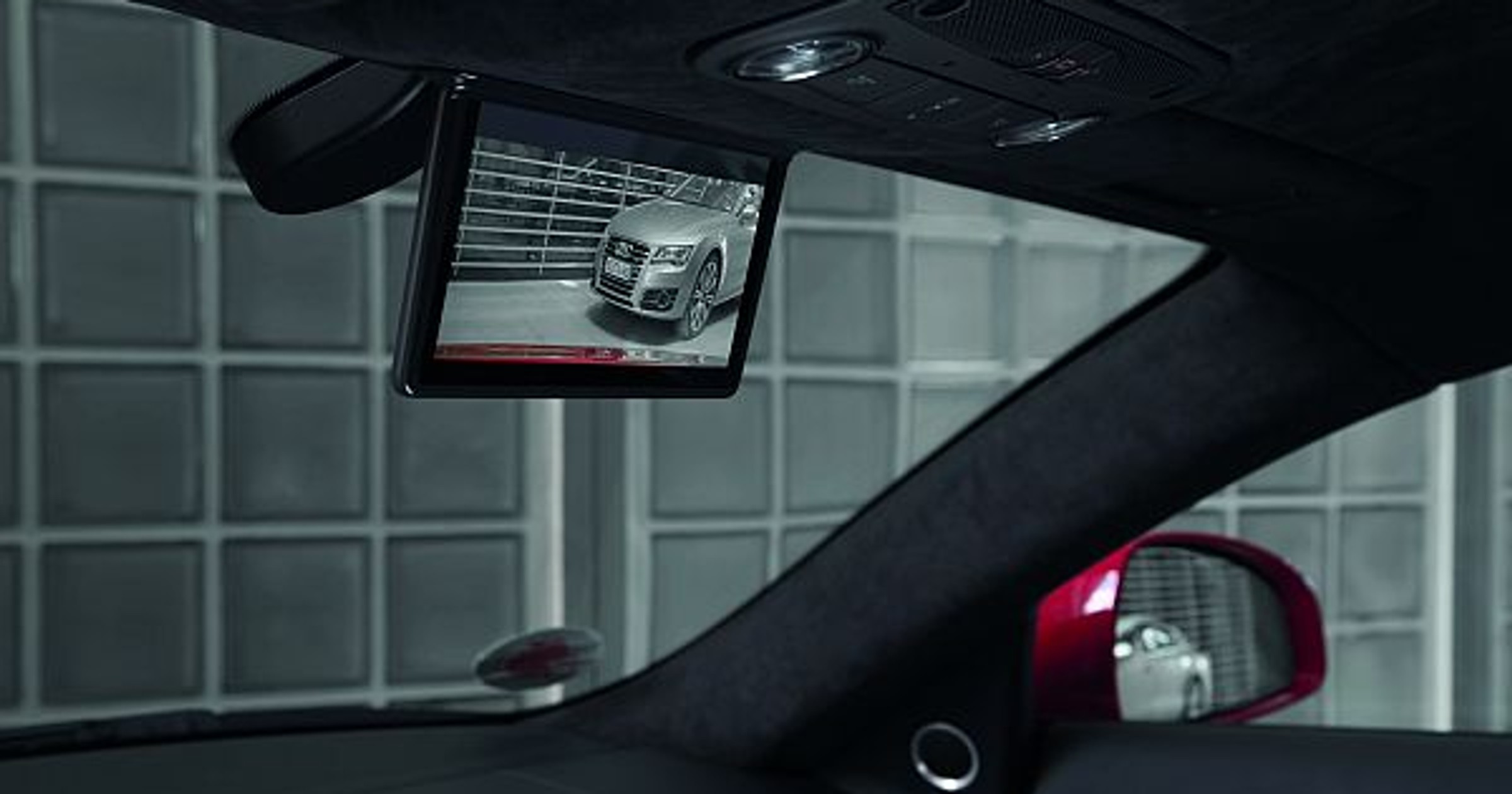 Lusterko cyfrowe Audi
