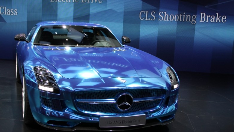 Mercedes SLS AMG CED (Paryż 2012)