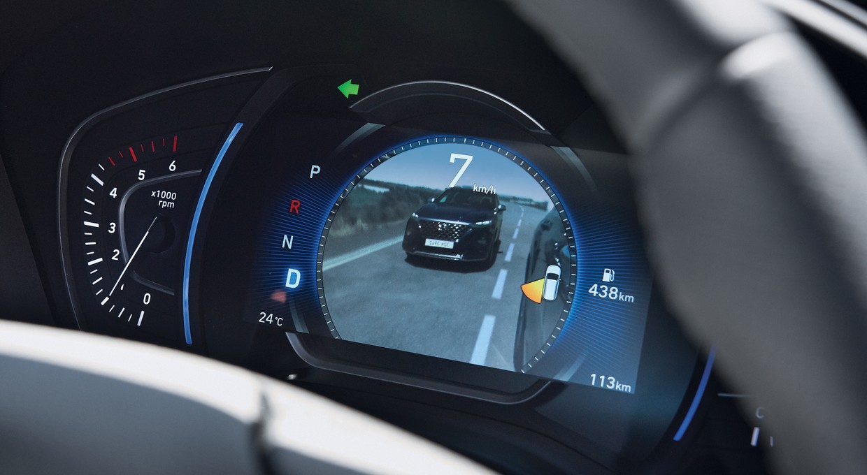 Hyundai Santa Fe pokaże martwe pole