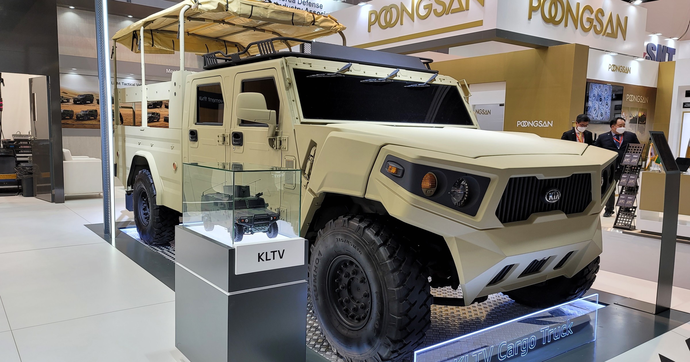 Kia Light Tactical Vehicle Cargo Truck