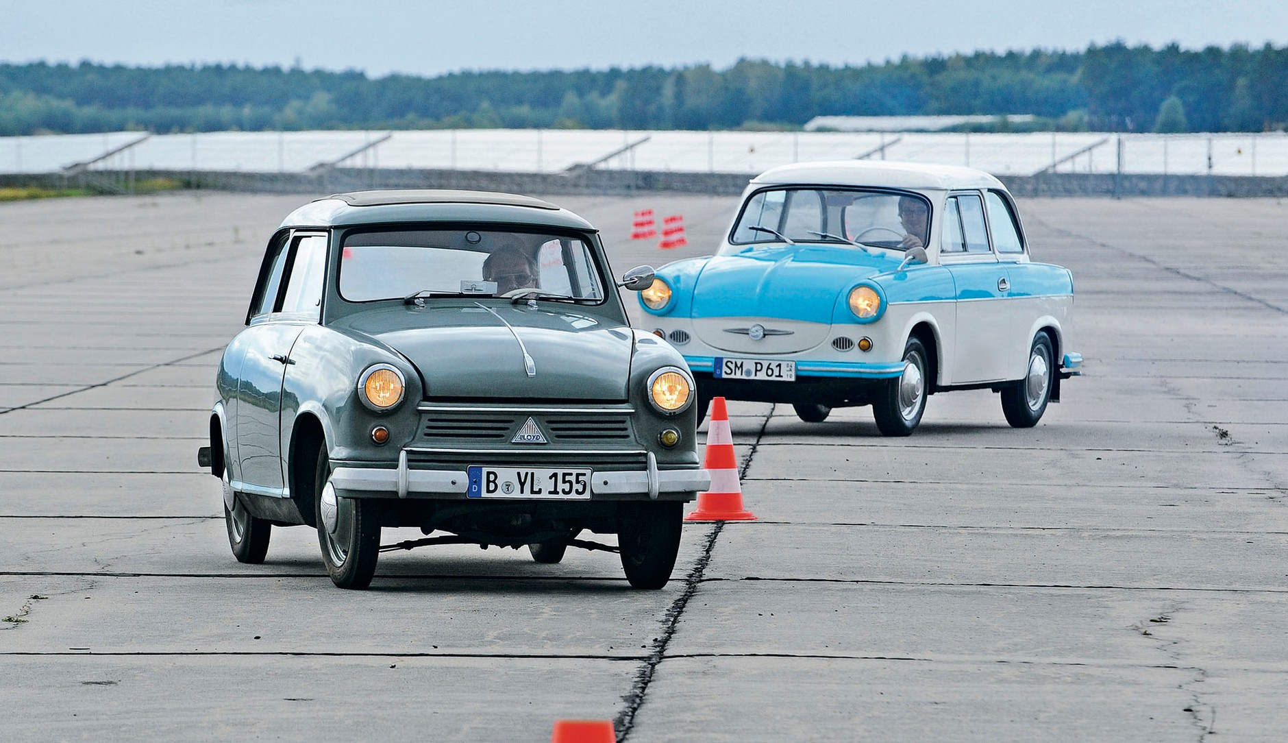 Lloyd LP 400 kontra Trabant - czy socjalizm zwycięży?