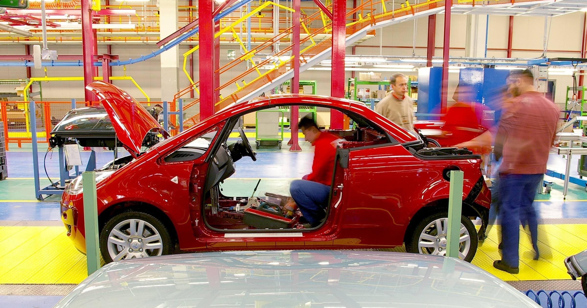 Mitsubishi Colt CZC (2006-2009) w fabryce Pininfariny we Włoszech