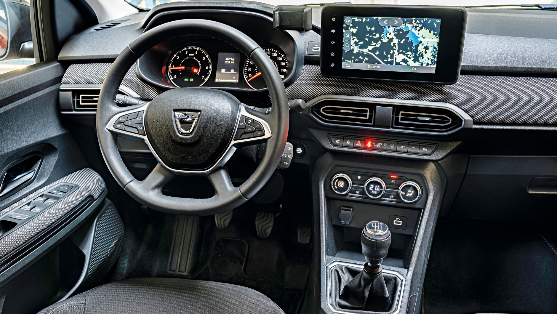 Dacia Jogger - kokpit
