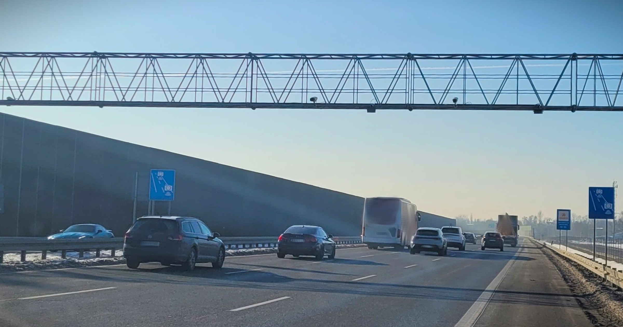 Odcinkowy pomiar prędkości na S8 na obwodnicy Nadarzyna