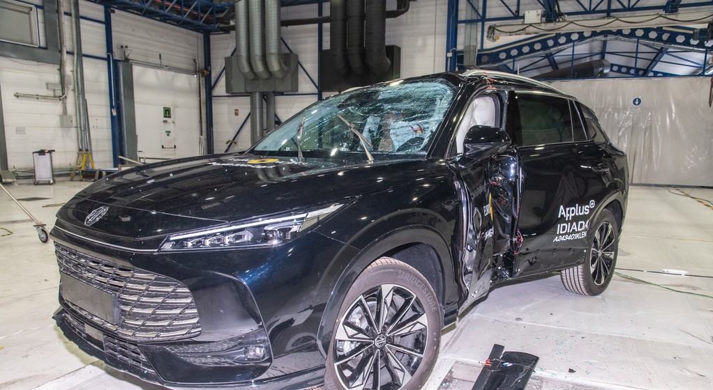 Crash test: MG HS (2024)