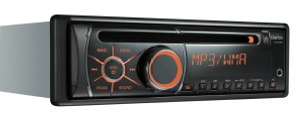 Clarion: radioodtwarzacz  CZ100E - prosta elegancja