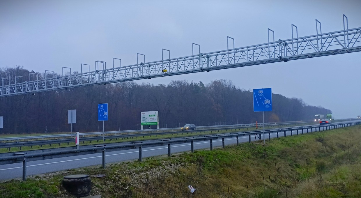 To najdłuższy odcinkowy pomiar prędkości w Polsce. Ma ponad 14 km długości