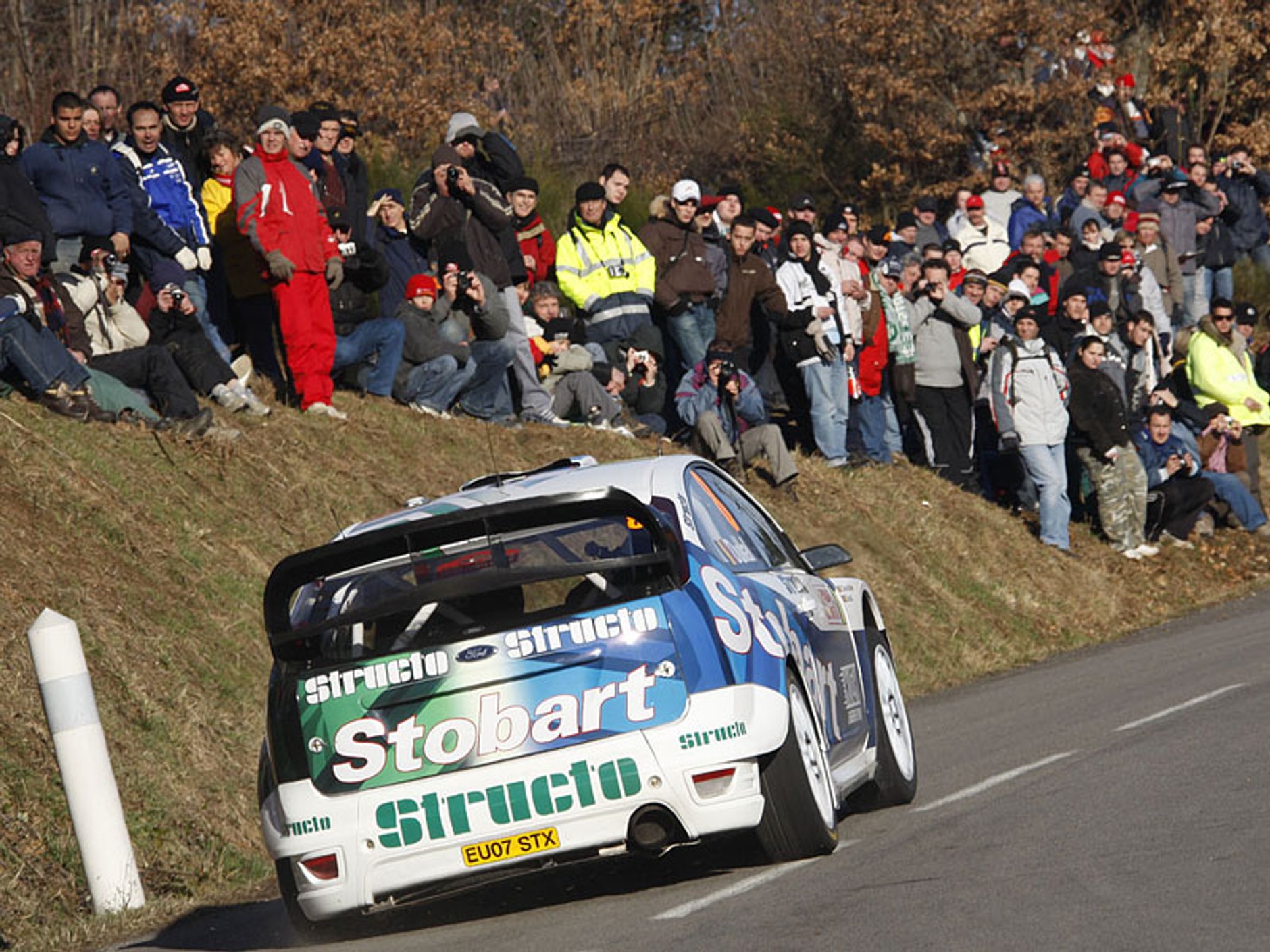 Rajd Monte Carlo 2008: pechowy Sordo, spokojny Hirvonen (relacja z trzeciego etapu)