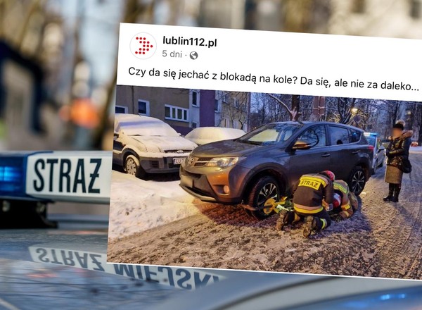 Odjechała z blokadą straży miejskiej. Za pomyłkę zapłaci 400 zł