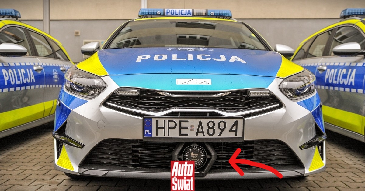 Tajemnicze puszki na nowych radiowozach policji. Do czego służą?