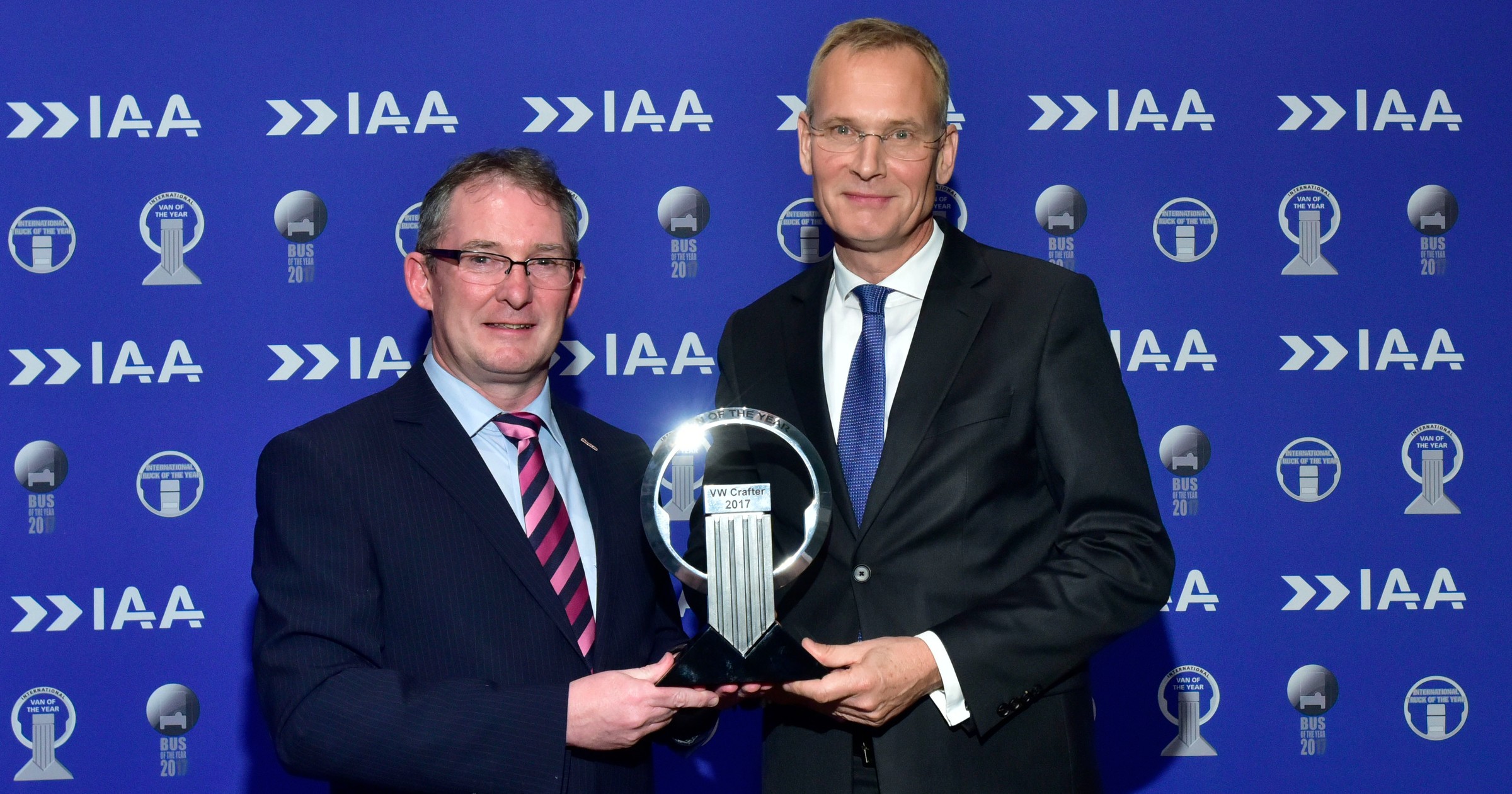 Volkswagen Crafter otrzymał tytuł Van of the Year 2017