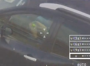 Kierowca nie wiedział, że leci nad nim policyjny helikopter. Operator nie mógł uwierzyć