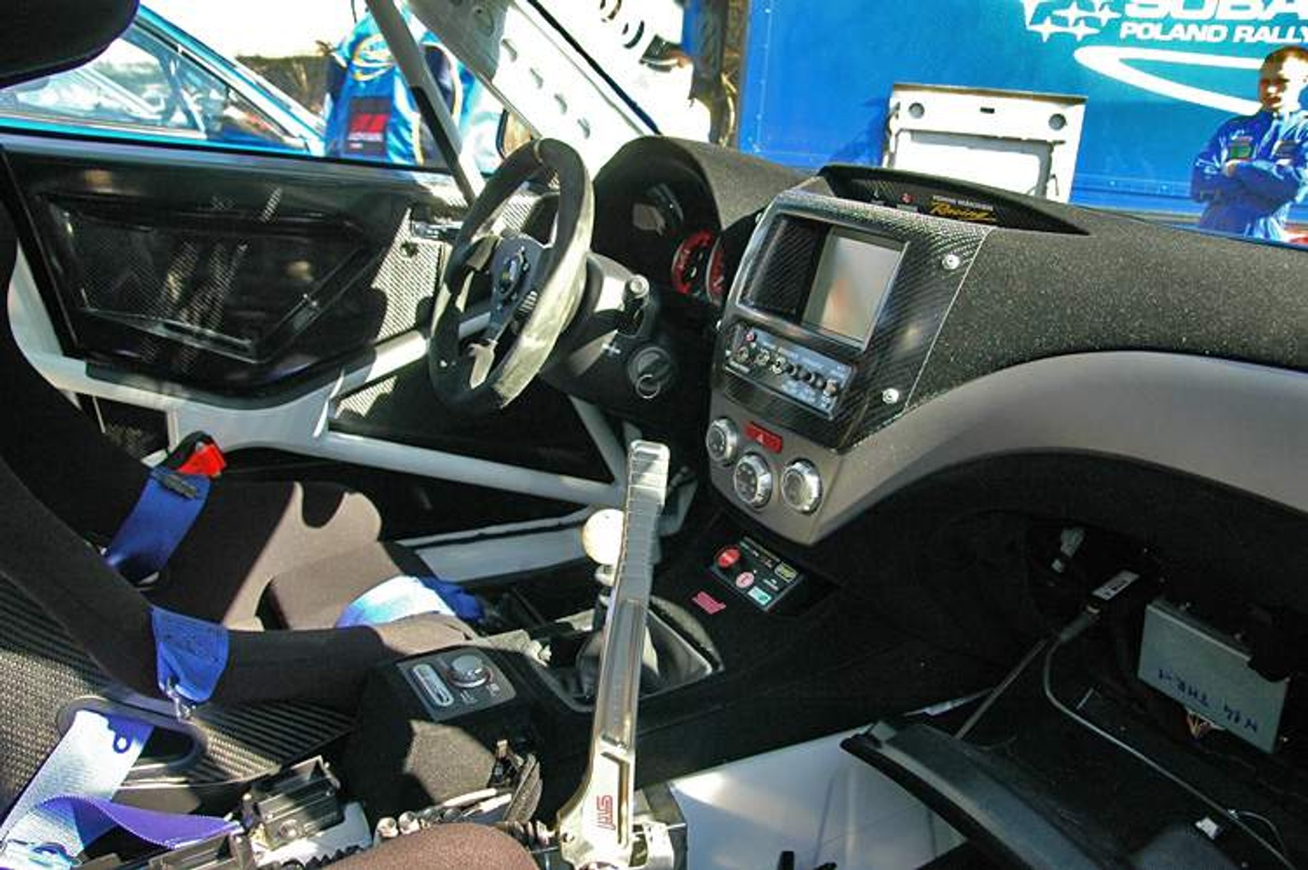 Rajdy: Leszek Kuzaj testował nową Imprezę N14 (fotogaleria)