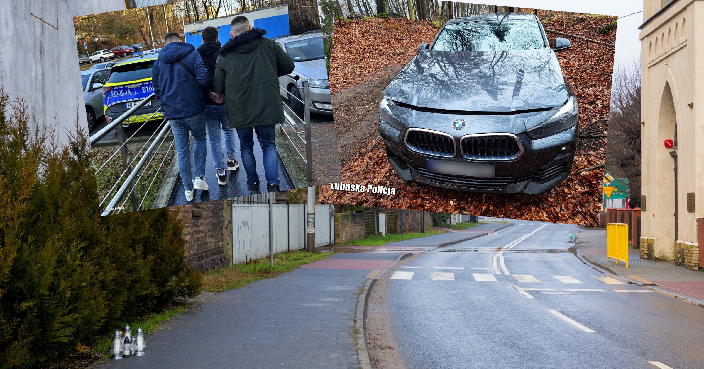 Kierowca BMW, który zabił 10-latka, został zatrzymany. Auto znalazło się w lesie 20 km od Gozowa