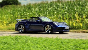 Porsche 911 Turbo S Cabrio - przeciąg przepotężny