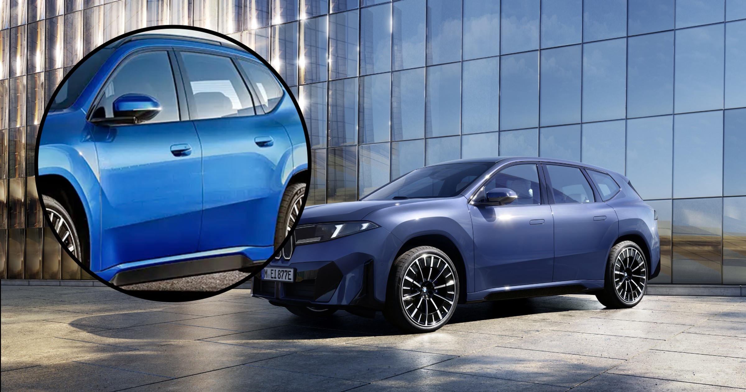 BMW iX3 w Chinach będzie miało inne klamki niż reszta świata