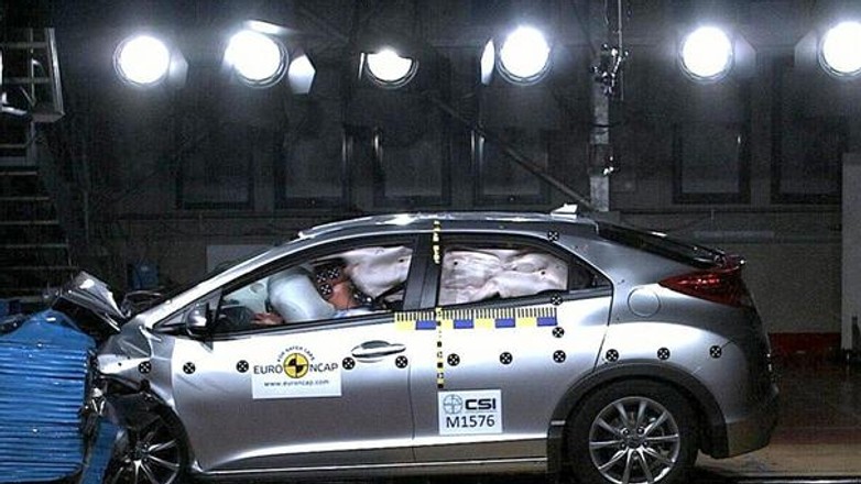 EURO NCAP rozbiło nową Hondę Cvic!