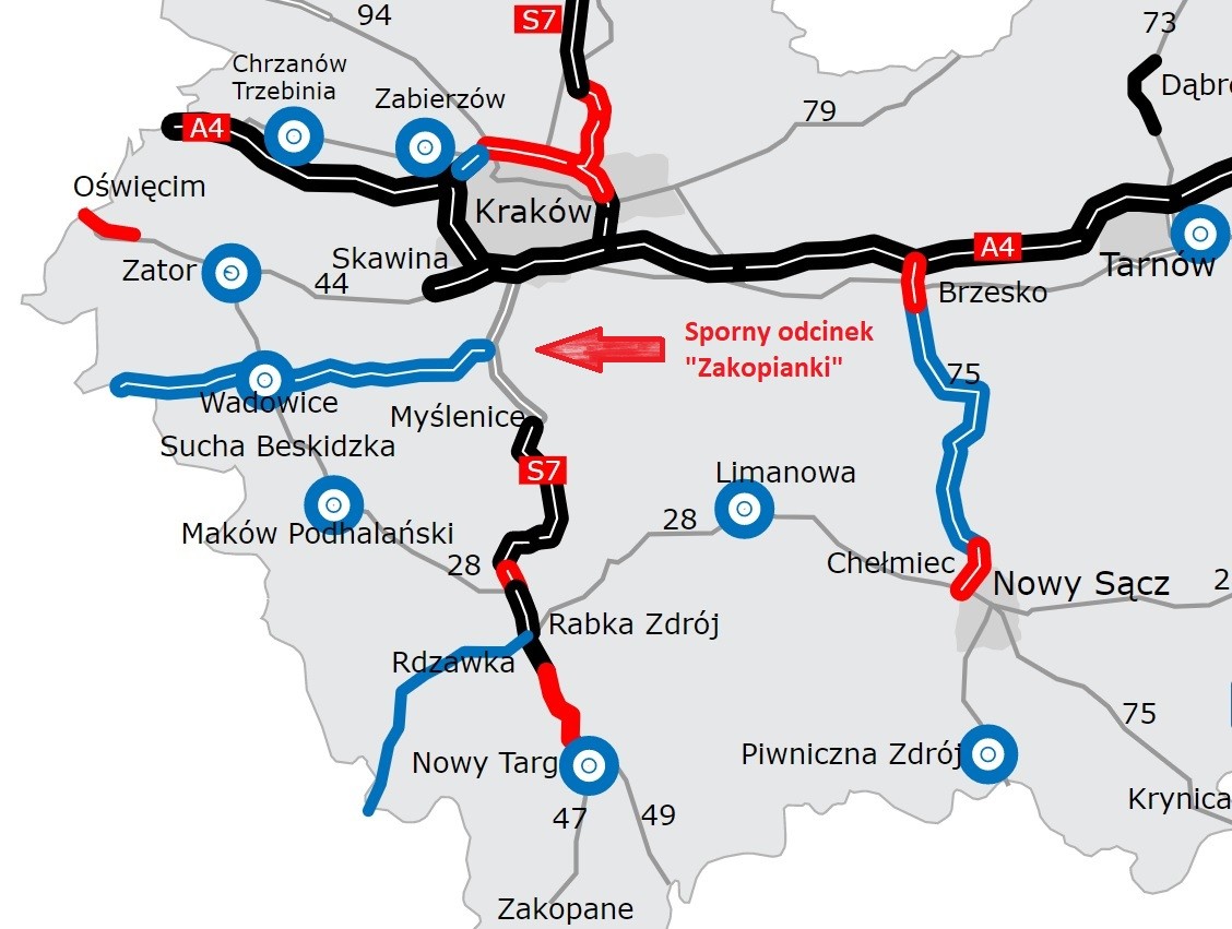 Sporny fragment "Zakopianki"