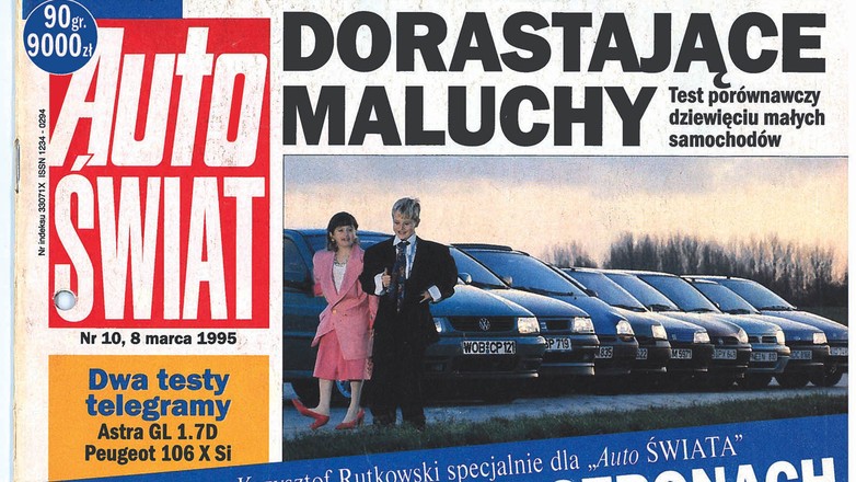 Okladka Auto Świata nr 1 z 1995 r.