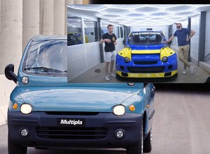 Youtuberzy przerobili rodzinnego minivana na 1000-konny bolid