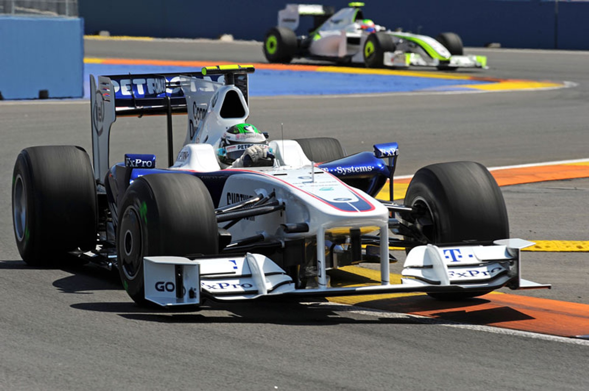 Grand Prix Europy 2009: szczęśliwy Barrichello (fotogaleria)
