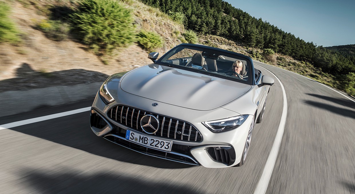 Nowy Mercedes-AMG SL – rasowy sportowiec w eleganckim garniturze