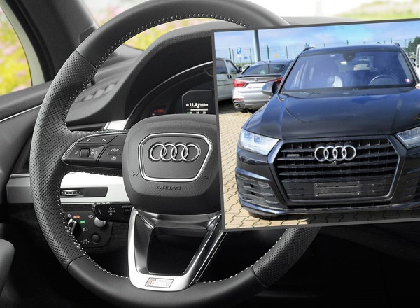 Przemyt Audi Q7 powstrzymany. Straż Graniczna zatrzymała lawetę z SUV-em
