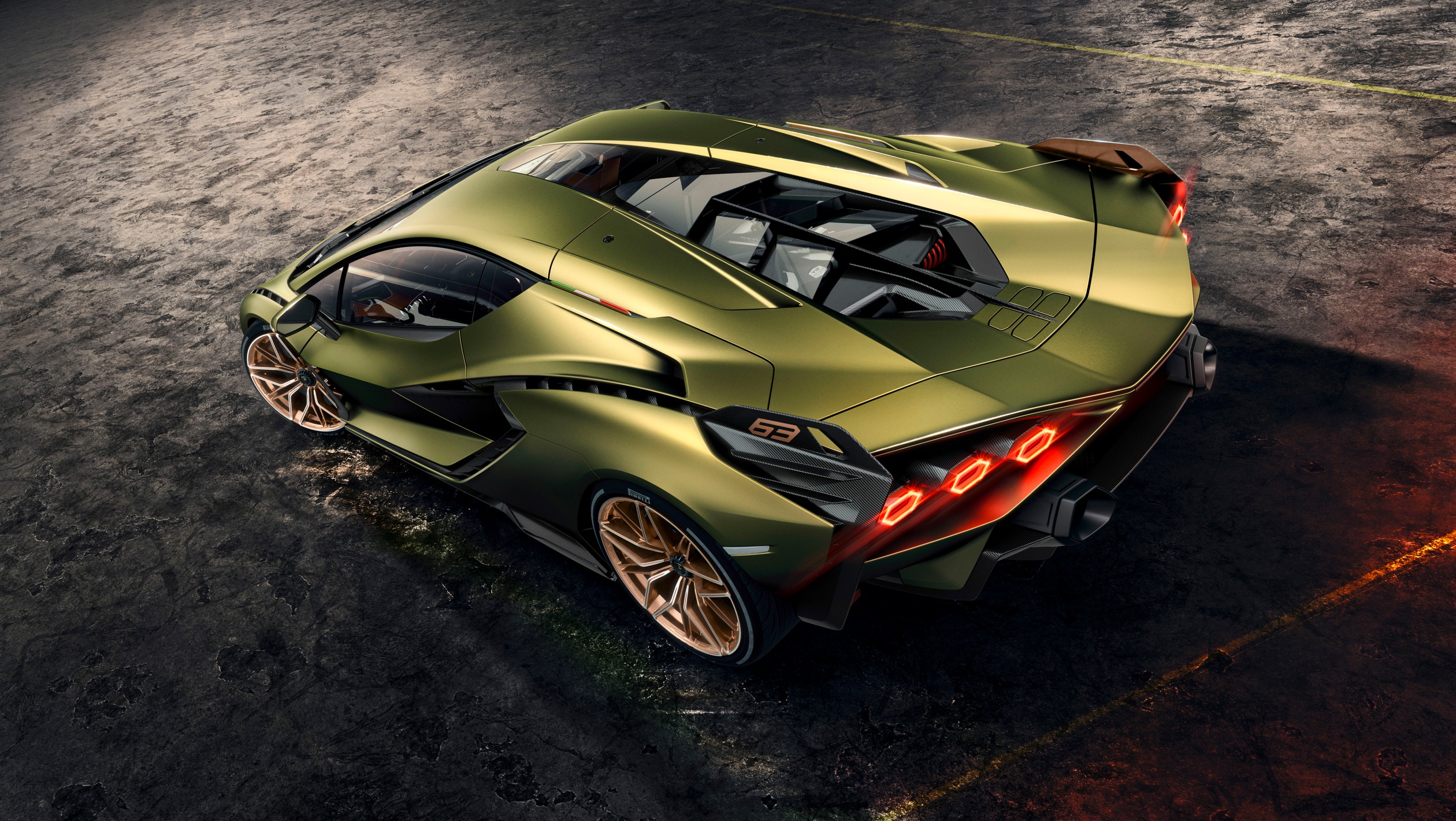 Prawdziwe Lamborghini Sian wygląda imponująco. Równie atrakcyjnie prezentuje się zresztą model wykonany z LEGO.
