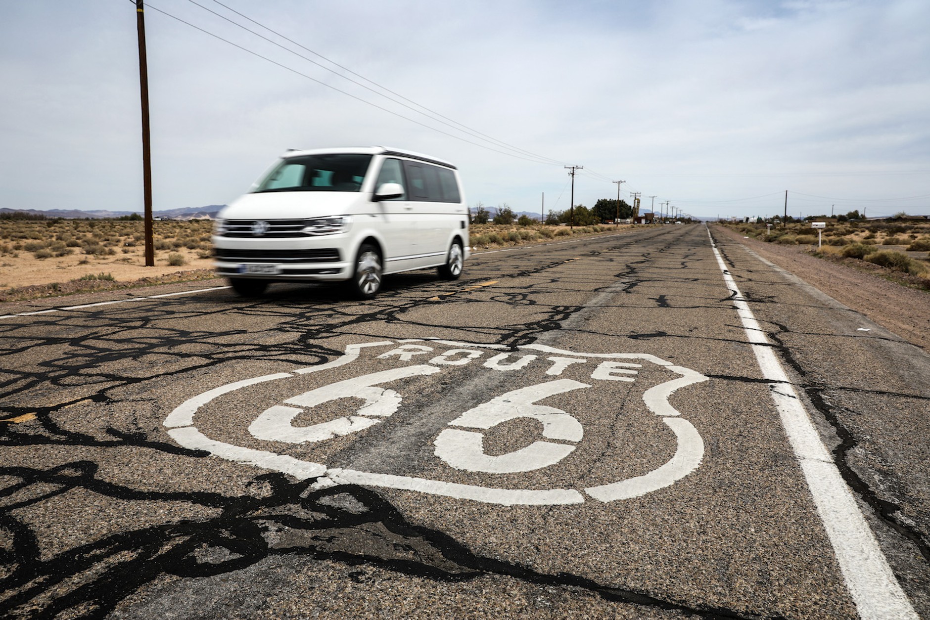 Volkswagenem California po Kalifornii