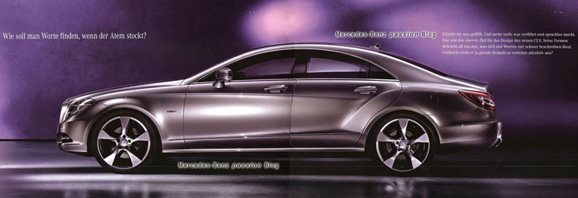 Mercedes-Benz CLS w pełnej okazałości