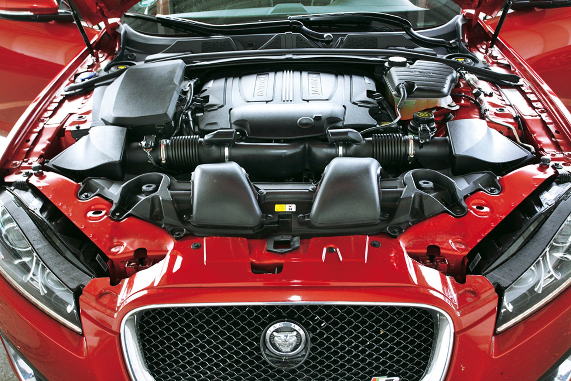 Jaguar XFR V8 Supercharged: kot pokazuje pazury