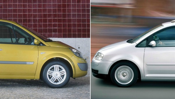 Volkswagen Touran I vs. Renault Scenic II