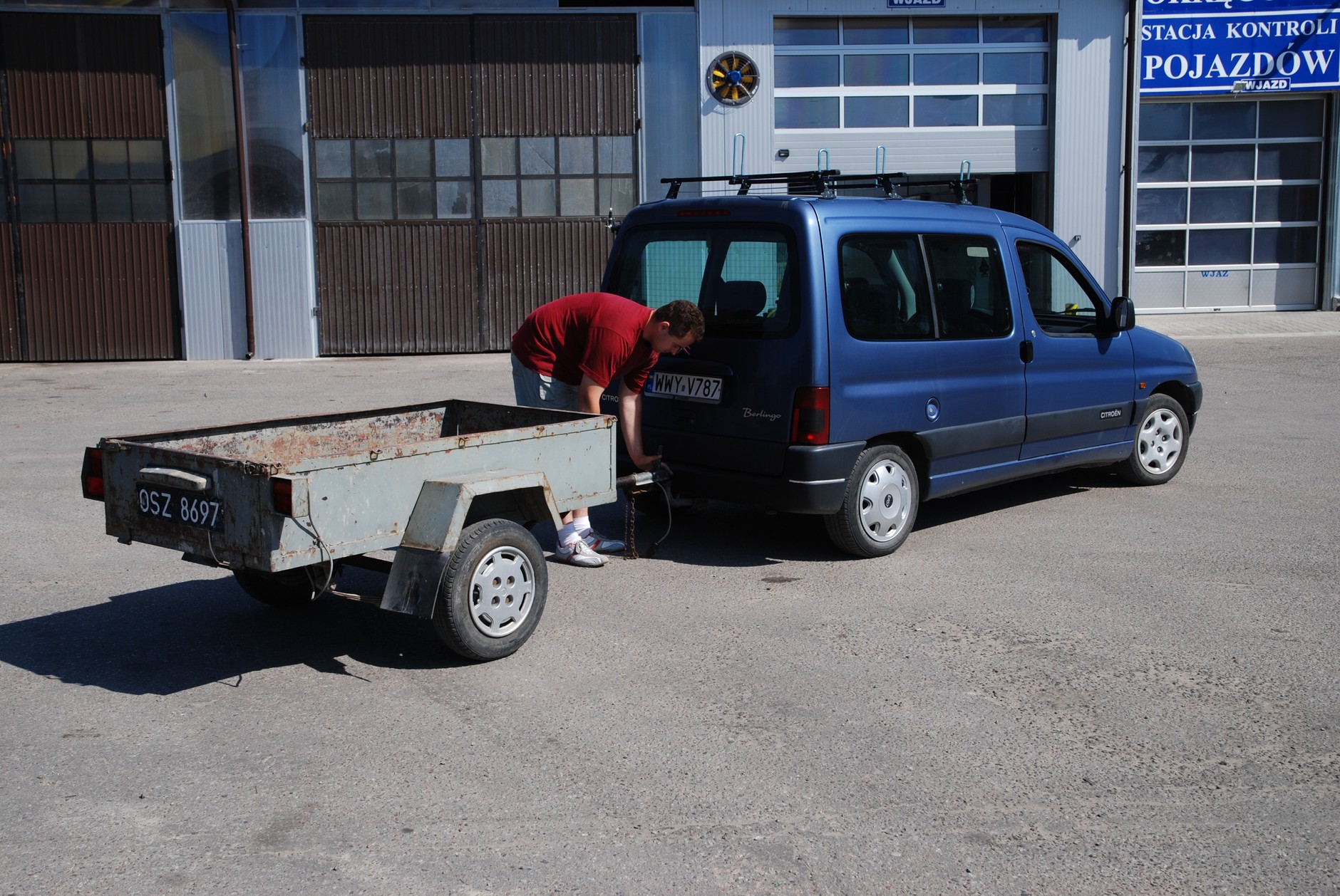 Nie każdą przyczepę można holować z prawem jazdy kat. B
