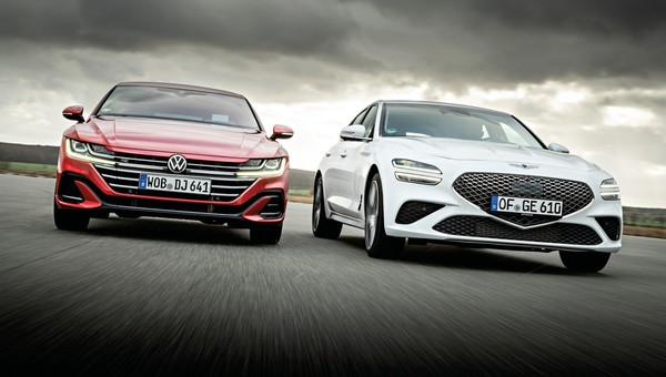Znasz taką markę premium? Genesis G70 kontra VW Arteon, czyli pojedynek w klasie biznes