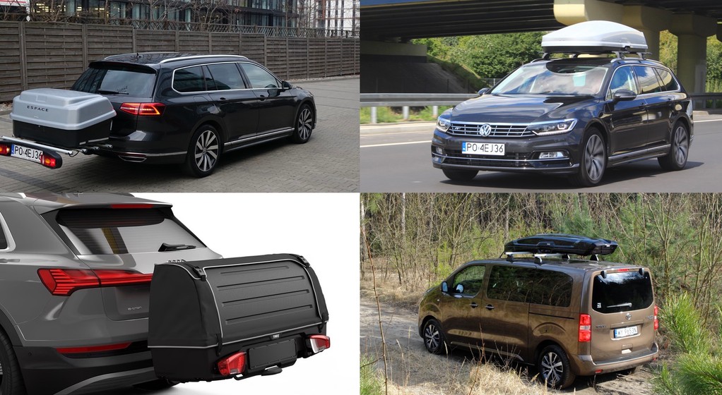 Boksy bagażowe – na dach i na hak