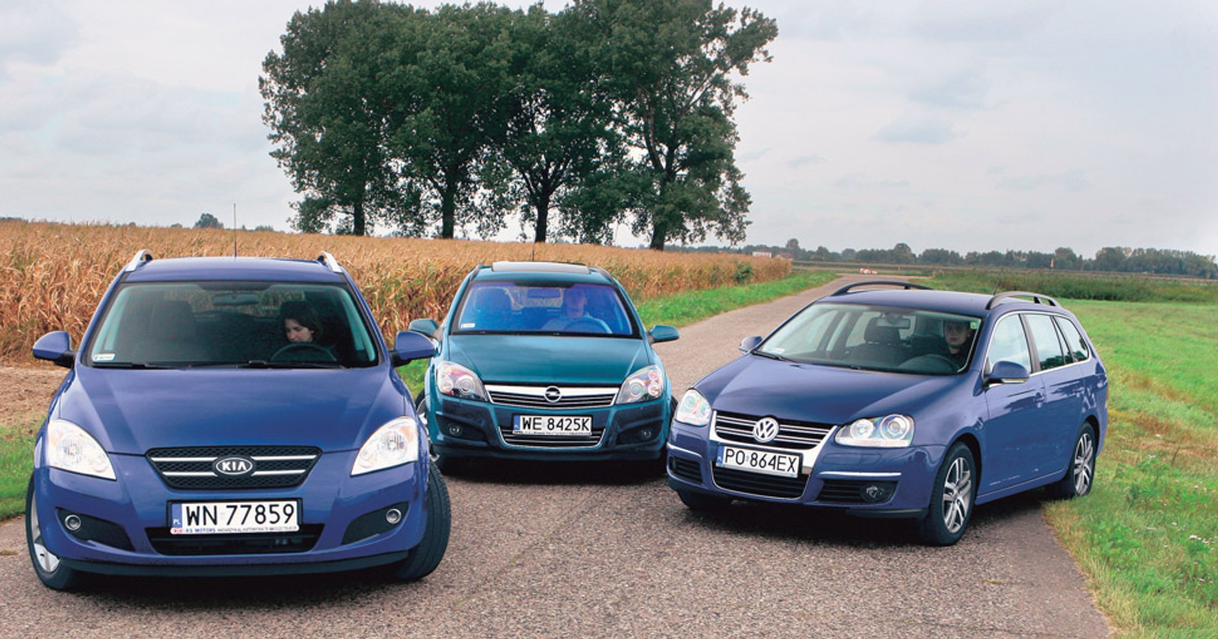 Kia ceed kontra Opel Astra i Volkswagen Golf: które używane kombi jest lepszą propozycją