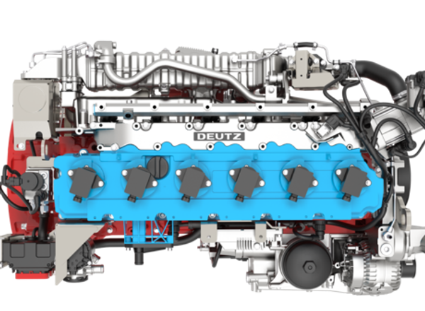 Wodorowy silnik firmy Deutz