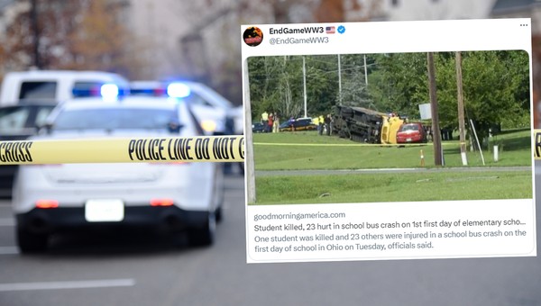 Makabryczny wypadek w pierwszy dzień roku szkolnego. Uczeń wypadł z autobusu