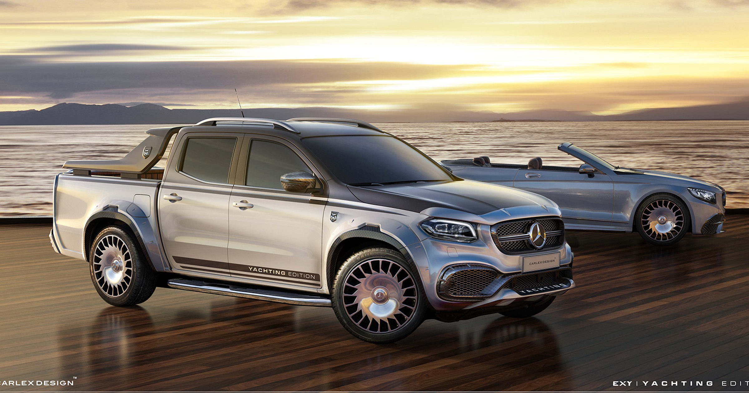Mercedes Klasa X Exy Yachting Edition