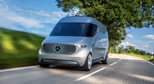 Mercedes Vision Van: dostawczak XXII wieku