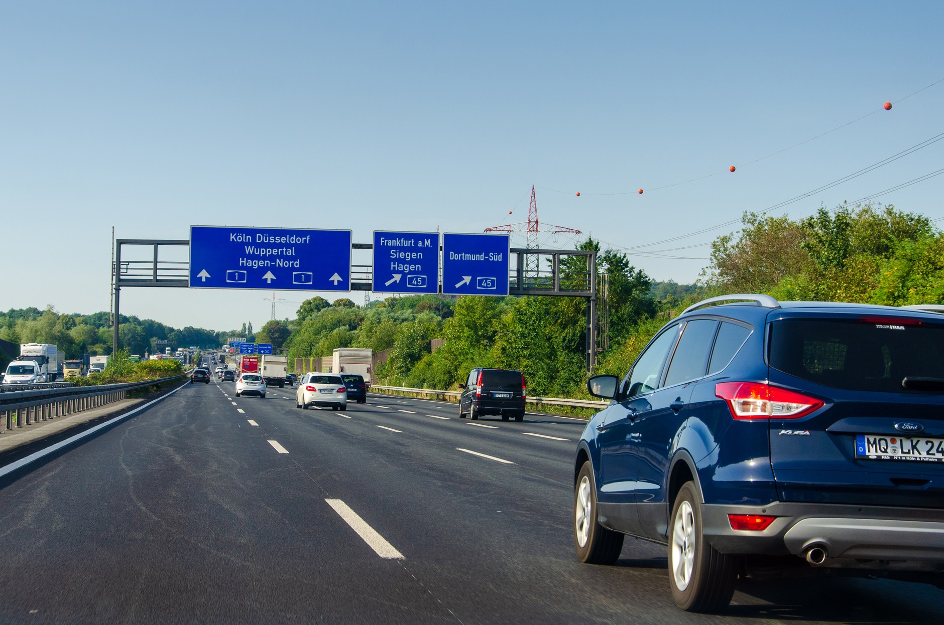 Niemiecka autostrada: jeśli utkniesz na niej z powodu braku paliwa, zapłacisz mandat