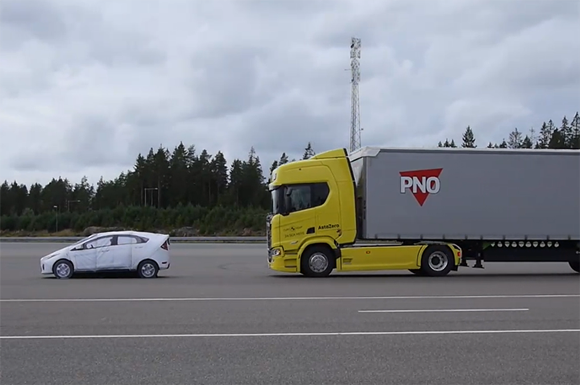 Program oceny Truck Safe: Scania R (MY 2025)