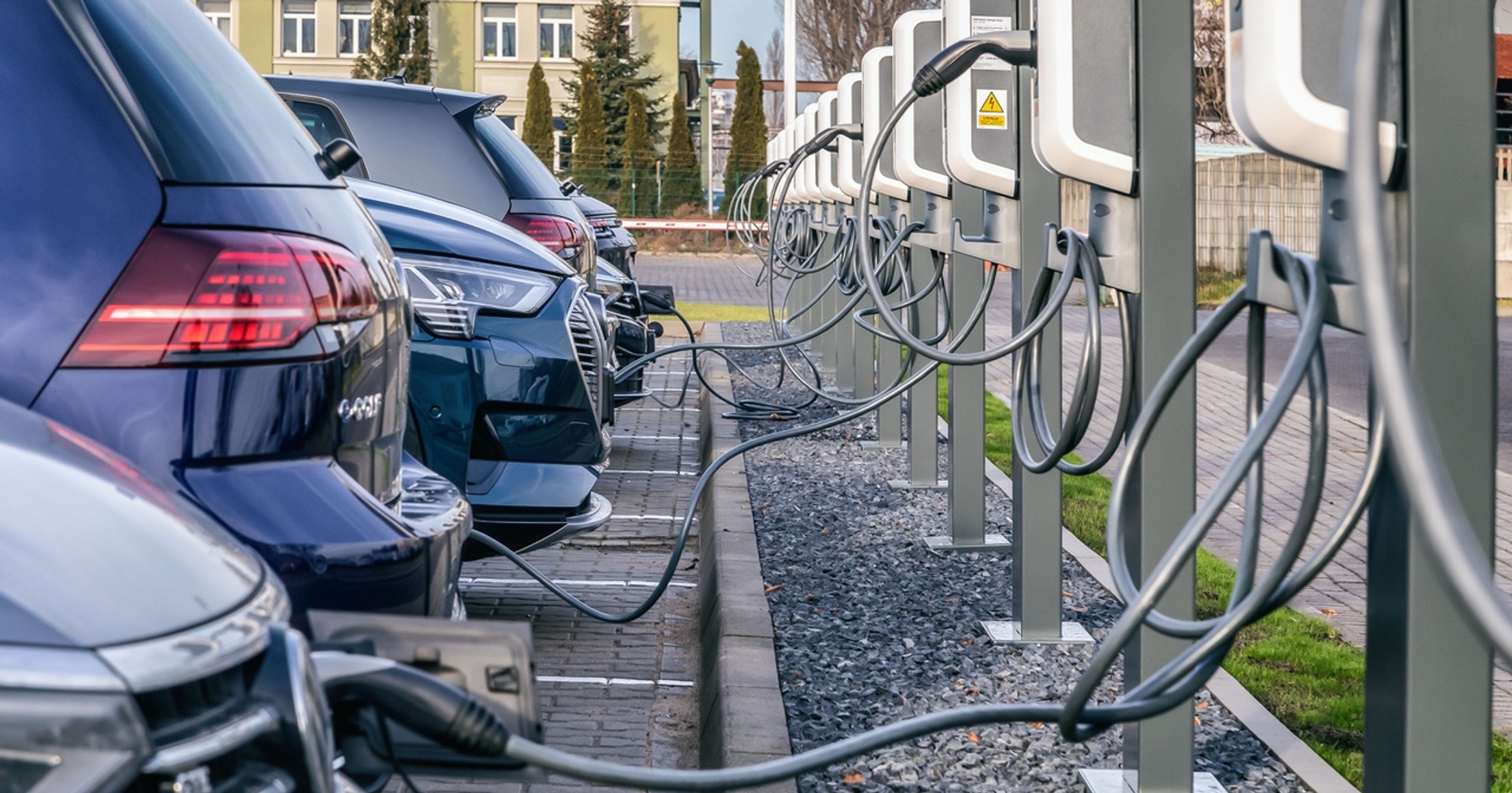Punkt ładowania samochodów elektrycznych
