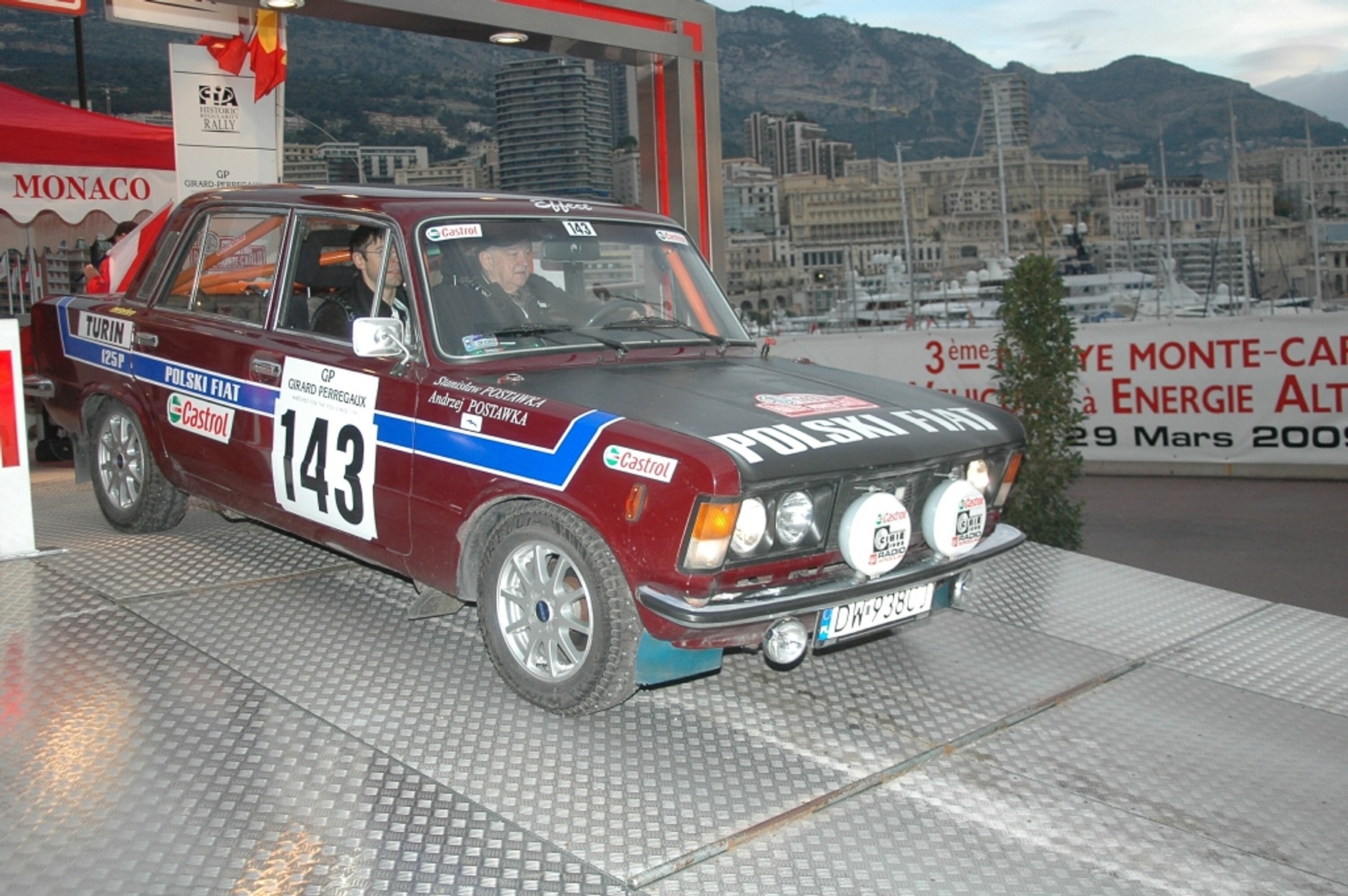 Castrol Rally Team - Polacy wystartują w Rajdzie Monte Carlo Fiatem 125p