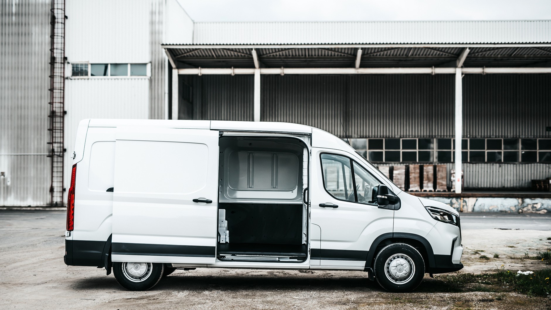 Maxus Deliver 9 nie pozwala na konfigurowanie rozmiaru nadwozia
