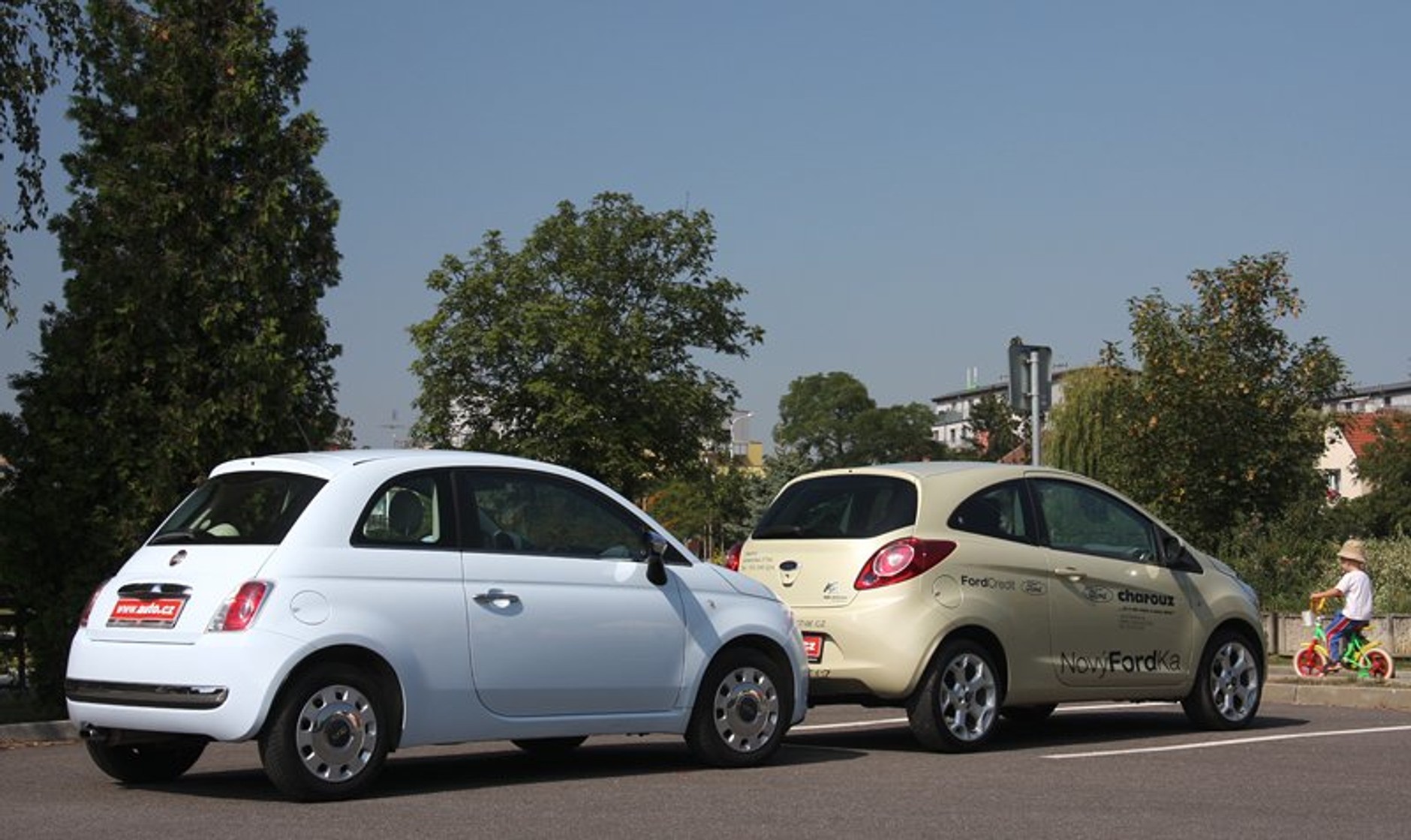 Test: Fiat 500 1,2 (51 kW) vs. Ford Ka 1,2 (51 kW) – Malá piva
