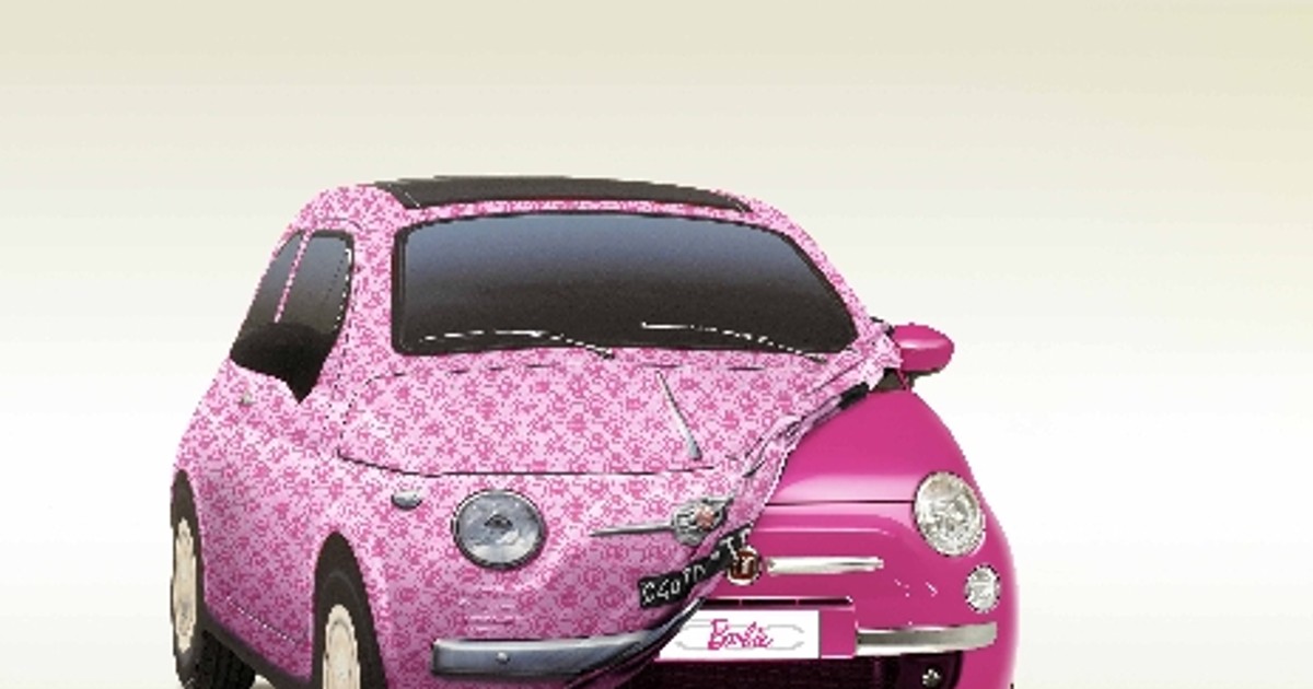 Fiat 500 Barbie edition