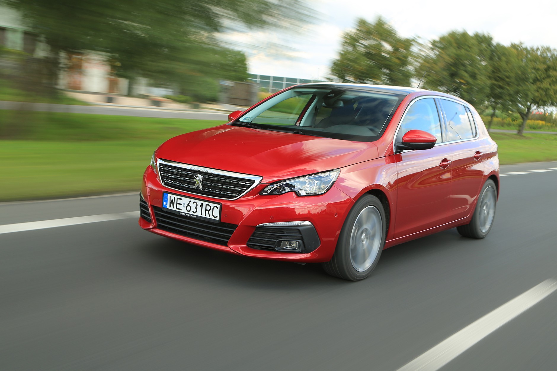 Peugeot 308 – trochę za drogi